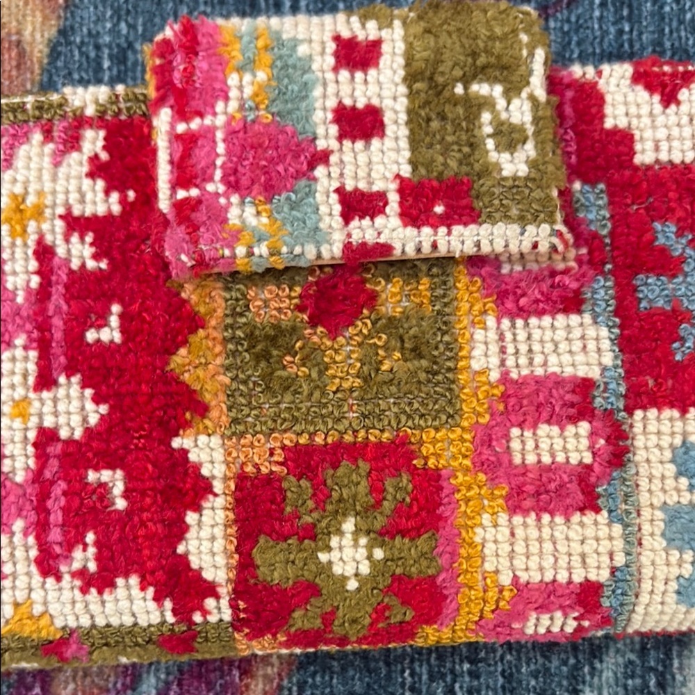 Colorful Vintage Patchwork Wallet - Picture 2 of 8